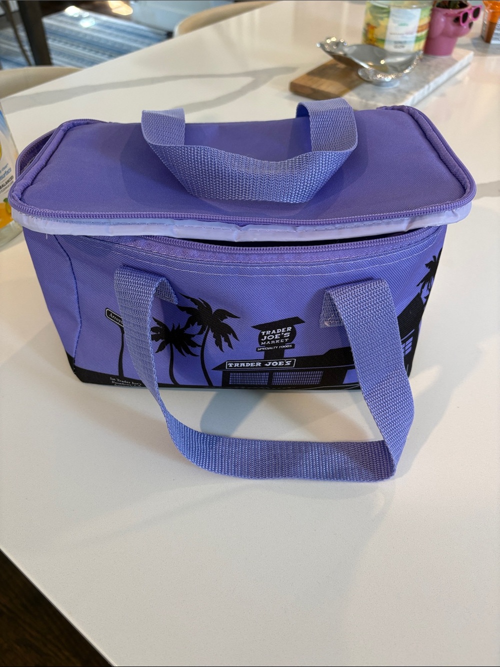 Trader Joe’s Purple Insulated Lunch Bag